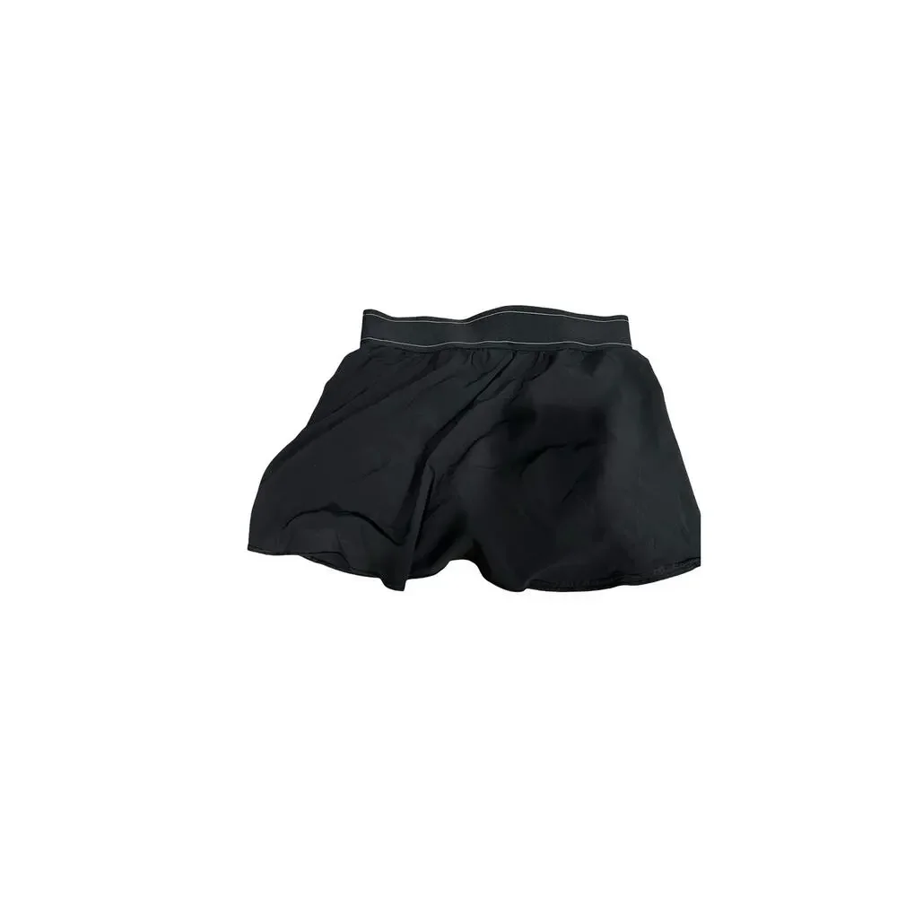 ALO Yoga Match Point Shorts Women’s Size 6 Black Running Athletic Lined